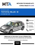 MTA Toyota Hilux VI pick-up double cabine phase 2