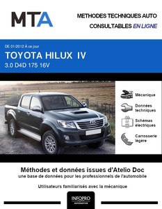 MTA Toyota Hilux VII pick-up double cabine phase 3