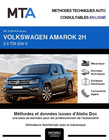 MTA Volkswagen Amarok  pick-up double cabine phase 2
