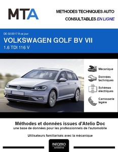 MTA Volkswagen Golf VII  break phase 2