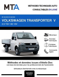 MTA Volkswagen Transporter T5 pick-up phase 1