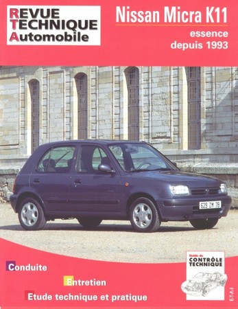 Revue Technique Nissan Micra II (K11) phase 1
