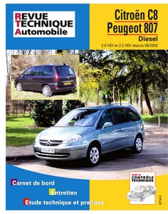 Revue Technique Peugeot 807 et Citroën Evasion diesel