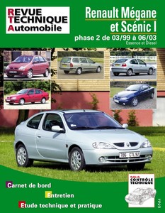 Revue Technique Renault Mégane I ph. 2 et Scénic I ph. 2