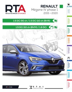 Revue Technique Renault Mégane IV phase 1