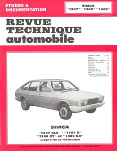 Revue Technique Simca 1307, 1308 et 1309