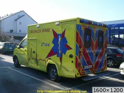 Mercedes Vito ambulance