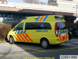 Mercedes Vito ambulance