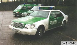 divers police Allemagne Mercedes Classe S