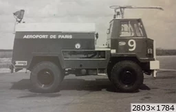 Berliet FF 415 Sides ADP aéroport de Paris - Les VI en France