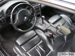 BMW Série 3 E36 coupé 323i pack M (1999)